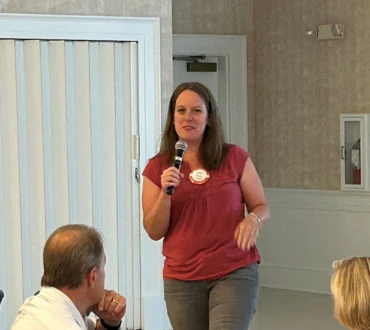 Kristin Close becomes a new member of our club.